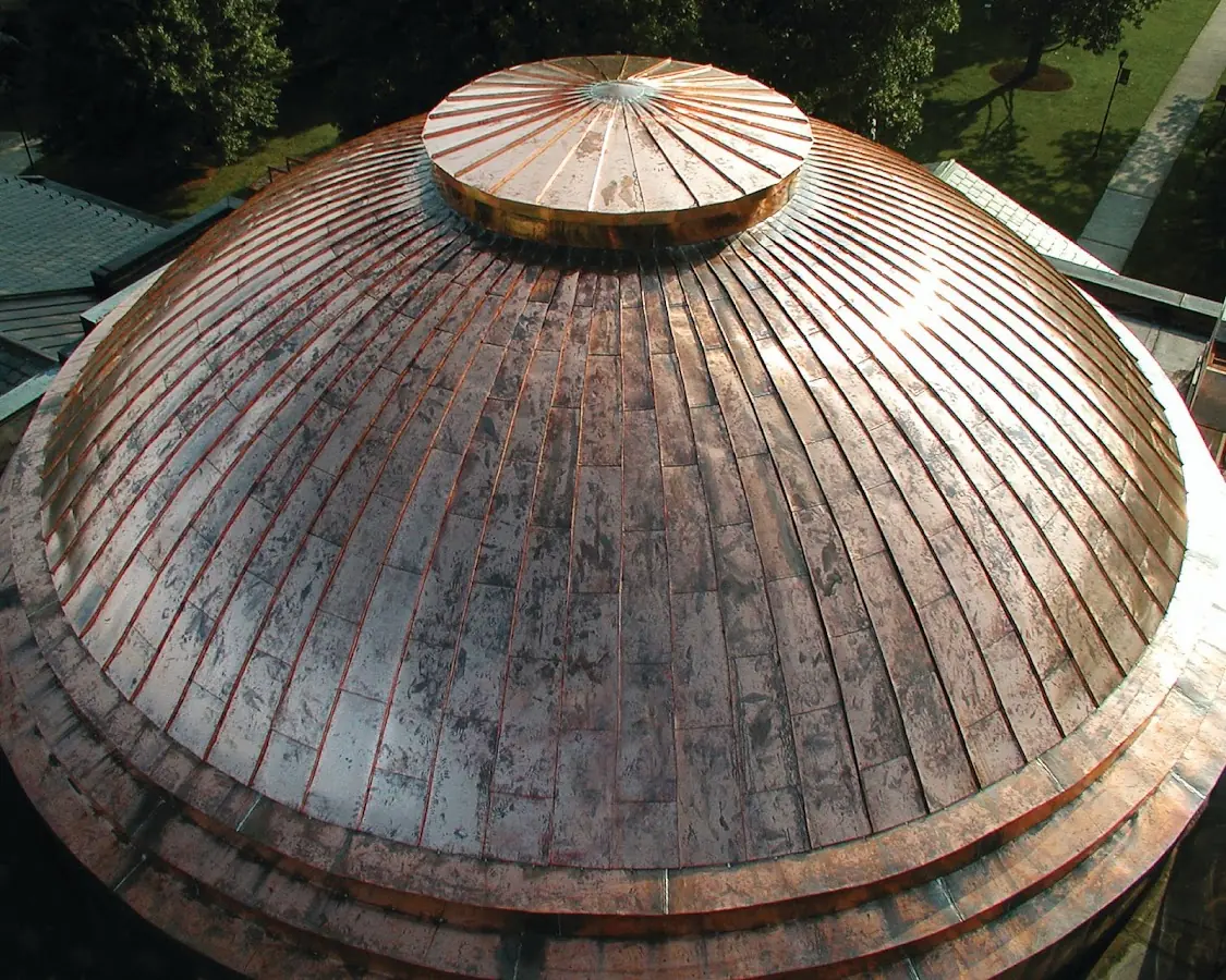 Craftsman Roofing crew installing a new roof in Sibley Forest